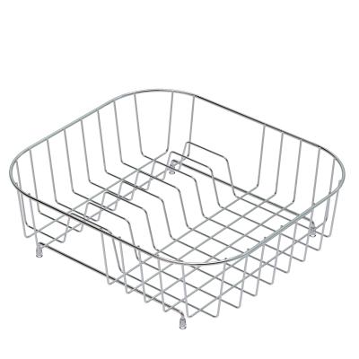 China Sustainable Stainless Steel Kitchen Dish Wire Basket for sale