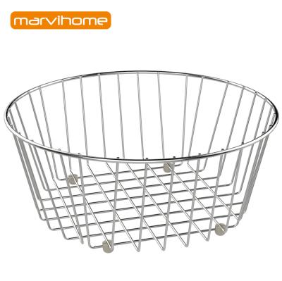 China Tidying Up / Storage Kitchen Sink Wire Basket for sale