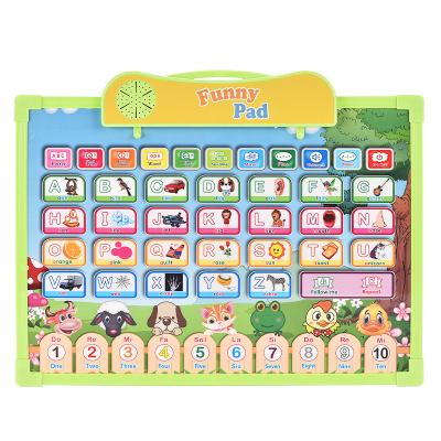 China Educational 2 in 1 Hot Education Toy Story Notebook Learning Machine Early English Educational Intelligent Children for sale