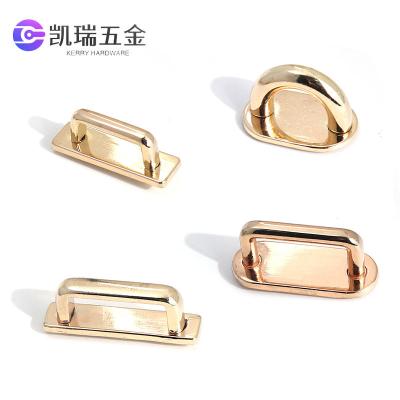 China High Quality Fashionable Best Zinc Alloy Material Bags Hardware Accessories Metal Arch Bridge With Bottom Arch Bridge for sale