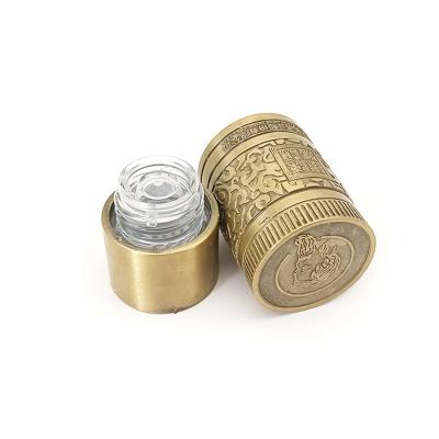 China Non Spill Factory Supply Zinc Alloy Wine Die Casting Caps For Wine Bottle Perfume Glass Caps for sale