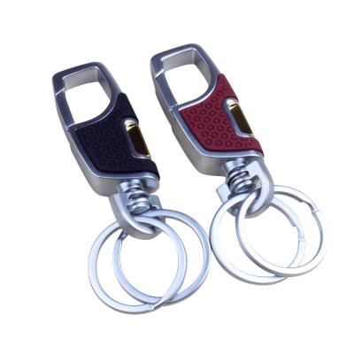 China Durable And Stylish Hardware Wholesale Accessories Key Rope Dog Luggage Key Chain Car Key Chain Zinc Alloy Pendant Ring for sale