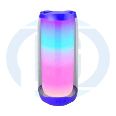 China New L4 P4 wireless music led full screen colorful light noise outdoor portable wireless speaker for sale