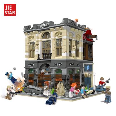 China Toy Jiestar Brick Bank 89102 2836pcs/set Building MOC-41175 10251 - Apocalypse Version CREATOR MOC FACTORY building blocks for sale