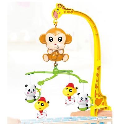 China Toy New Gift Educational Electric Bed Bell Musical Mobile Hanging Crib Sleep Toys Crib Bell For Baby for sale