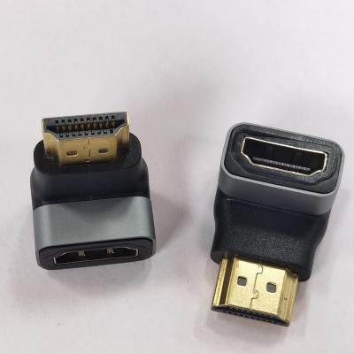 China LAPTOP 90 Degree Right Angle & 270 Degree Male HDMI To Female Adapter 3D&4K Supported for sale