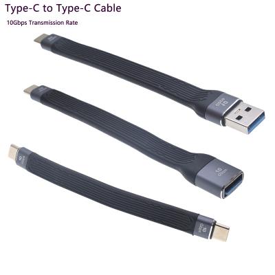 China MP3/MP4 player USB to Type-C charging cable for power bank mobile phone data transmission fast charging short line 20V for sale