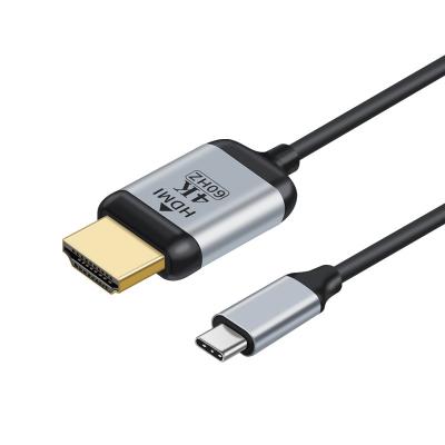 China Tipo C USB Video Transmission To HDM TV 4K Cable For Mobile Phone To TV for sale