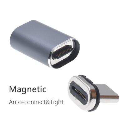 China Universal LAPTOP USB C Adapter Magnetic Type C Power Adapter for PC Laptop Tablet for sale