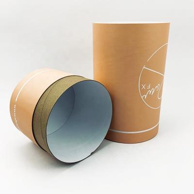 China Large Recyclable Wholesale Luxury Wine Cylinder Cardboard Paper Tube Packaging Gift Box for sale