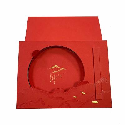 China Custom Made High End Handmade Gift Boxes and Cardboard Mooncake Packaging Bag for Christmas Cookies for sale