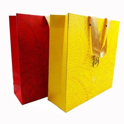 China Recyclable Custom Luxury High Quality Paper Shopping Bag For Tea Gift Packaging for sale