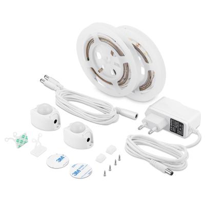 China Bedroom Indoor Bed Light Led Motion Sensor Led Flexible Strip Light With Color Box And Blister Package for sale