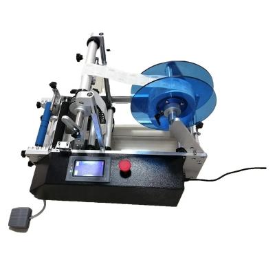 China Semi Automatic Beverage Labeling Machine Label Applicator for sale