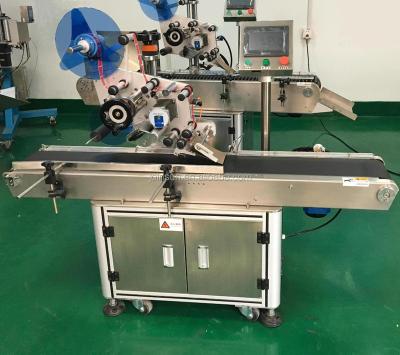 China Food Plane / Flat Label Applicator With Conveyor Belt for sale