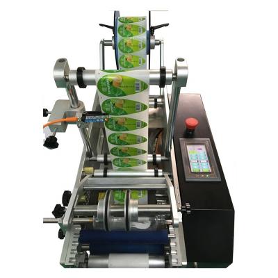 China Beverage coding machine ONLY used for round bottle semi-automatic labeling machine for sale