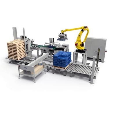 China Beverage Palletizer Machines Integrated Equipment Systems for sale