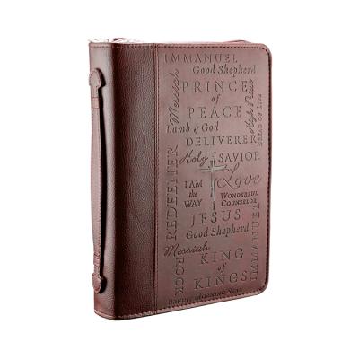 China leather Eco-friend custom covers holy christian religious njkv verse bible journal book printing for sale