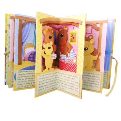 China Eco-Friend Customize Hardcover Kids Baby Usborne English Story Pop Up Books For Children for sale