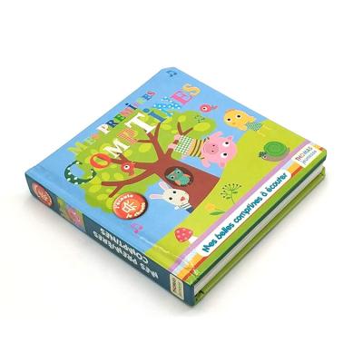 China paper & Cardboard Child Education Cartoon Picture Sound Card Board English Book Printing for sale