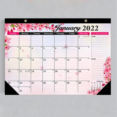 China Desktop annual monthly spiral wall calendario custom calendar 2022 daily planner calendar printing for sale