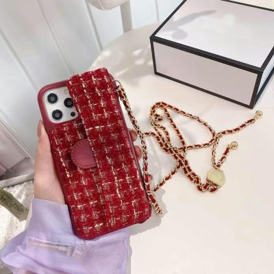 China Anti-drop shoulder phone filter mount with strap purse back cover girly cross - body wallet phone case for sale