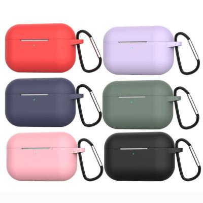 China Custom anti-scrach silicon shockproof protective case earphone accessories for pro air-pod case for sale