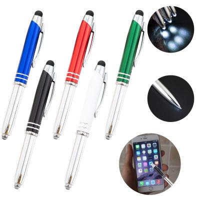 China office & School Pen Fashion Presentation Clicker Laser led tip Pen With Custom Logo Metal Pen For Professors Lecturers Light for sale