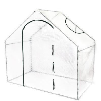 China Good Quality Hot Selling Mini Small Size Plastic Metal Greenhouses Waterproof Indooror Outdoor Garden Yard for sale