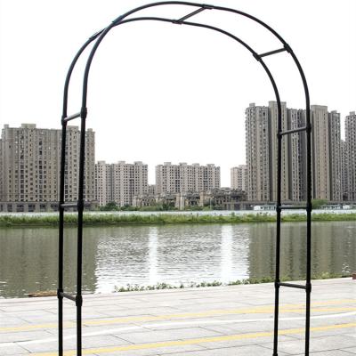 China Latest Design High Tenacity Metal Iron Garden Arch Waterproof For Climbing Plants Flower for sale