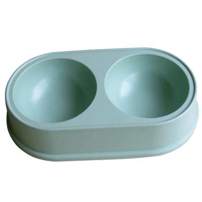 China Sustainable New Design All-Season Cute Dog Eating Bowl Bamboo Fiber Slow Feeding Pet Bowl For Cats And Dogs Pets for sale