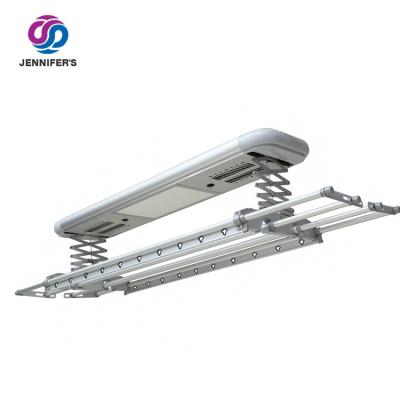 China Good Quality Multifunctional Cool Electric Auto Balcony Ceiling Mounted Drying Hanger for sale