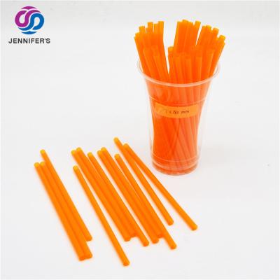 China Modern Graceful Colorful Straight Biodegradable PLA Printing Food Grade Wholesale Packaging Drinking Straw For Cocktail Party for sale