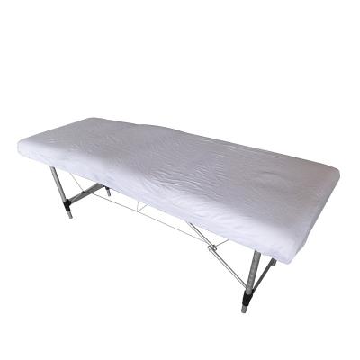 China Disposable Physical Table Cover Couch Nonwoven Massage Table Cover for sale