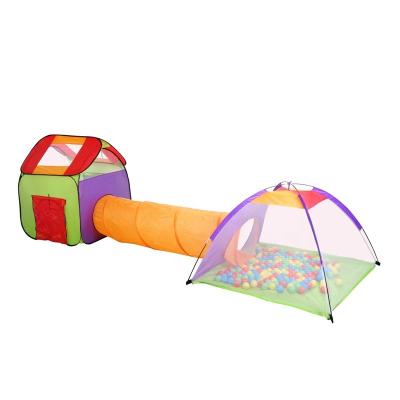 China Eco-friendly Folding Balls Baby Tunnel Tent Kids Play Tunnels Tents Kids Tunnel Play Tent for sale