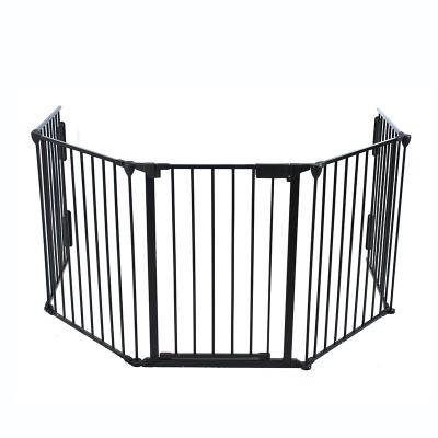 China Simple Indoor Play Yard Baby Playpen Fence With Gate for sale