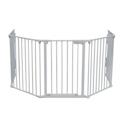 China Single Foldable Playpen Playpen Room Divider Baby Playpen Door Metal Safe Space Area for sale