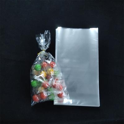 China Security Opp Cellophane Food Candy Jewelry Gift Bag Poly Transparent Plastic Bag Resealable Packaging for sale