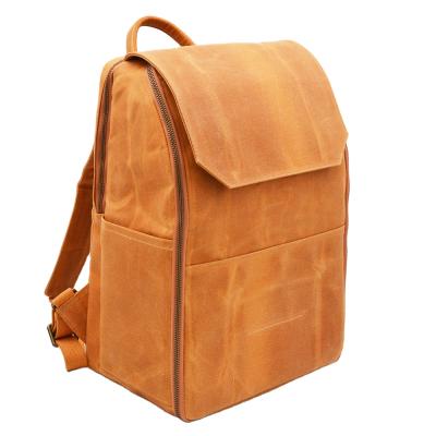 China Water Resistant Vintage Canvas Photography Bag Dslr Camera Backpack for sale