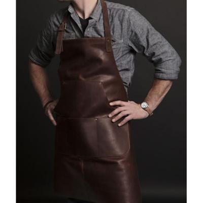 China OEM High Quality Genuine Leather Eco - Friendly Leather Working Aprons for sale