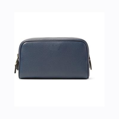 China Fashion Durable Leather Custom Makeup Vegan Cosmetic Bag for sale