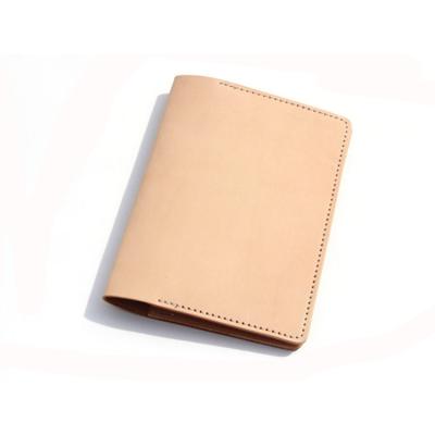 China Genuine Leather Vegetable Tanned Leather Holder Passport Holder Fashion Casual for sale