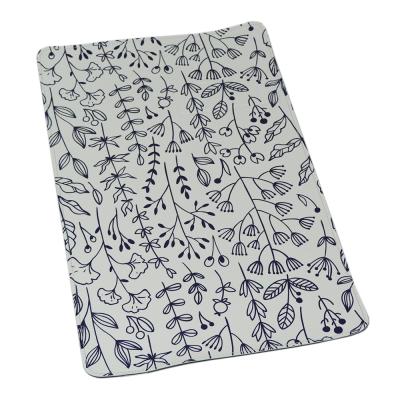 China Custom Printed Laptop Popular Vegan Leather Desk Mat Eco - Friendly for sale