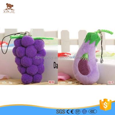 China Super soft plush mini plush velboa key chain toys for promotional for sale