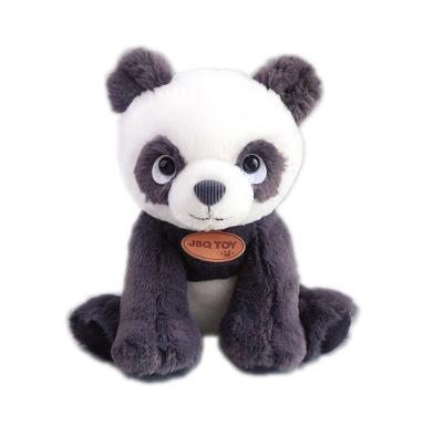 China Custom Plush Soft Stuffed Panda Toy Plush Sitting Anime Design Made Panda Plush Toys for sale