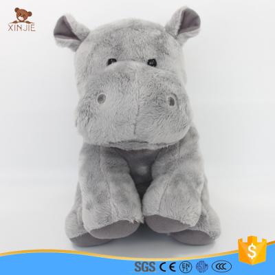 China Plush Customize Recordable Plush Hippo Toy With Heart Beat Recorder for sale