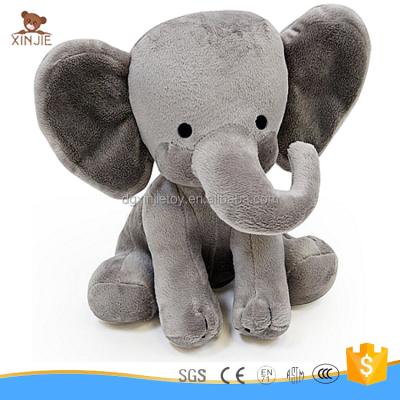 China Plush Customize Sitting Stuffed Gray Elephant Plush Toy for sale