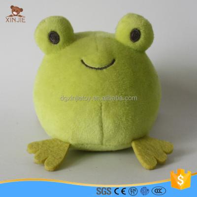 China Cheap Stuffed Frog Shape Plush Toy For Crane Machine for sale