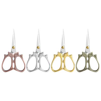 China Cute Feature Squirrel Multifuntion Stainless Steel Small Tailor Scissors 5