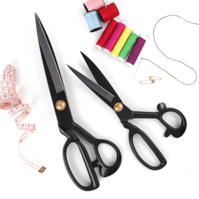 China Professional High Quality Durable Fabric Scissors 8 Inch Cutting Shop Work Sewing Scissors for sale